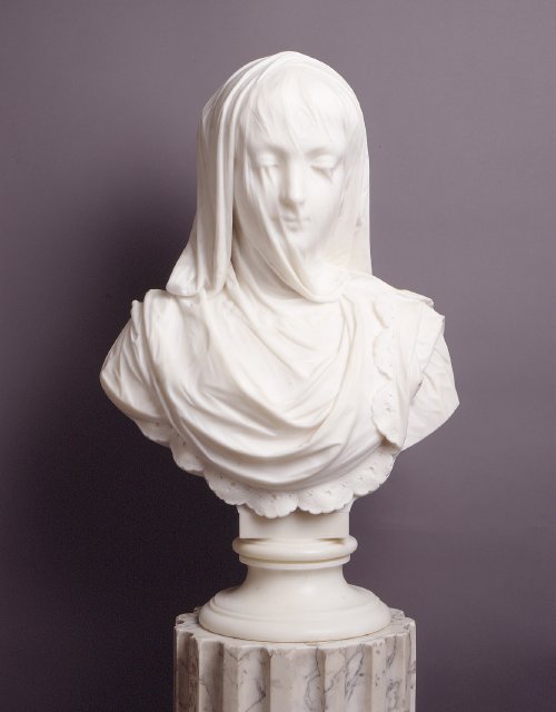 Veiled Lady by Pietro Rossi — 12”x16” Poster