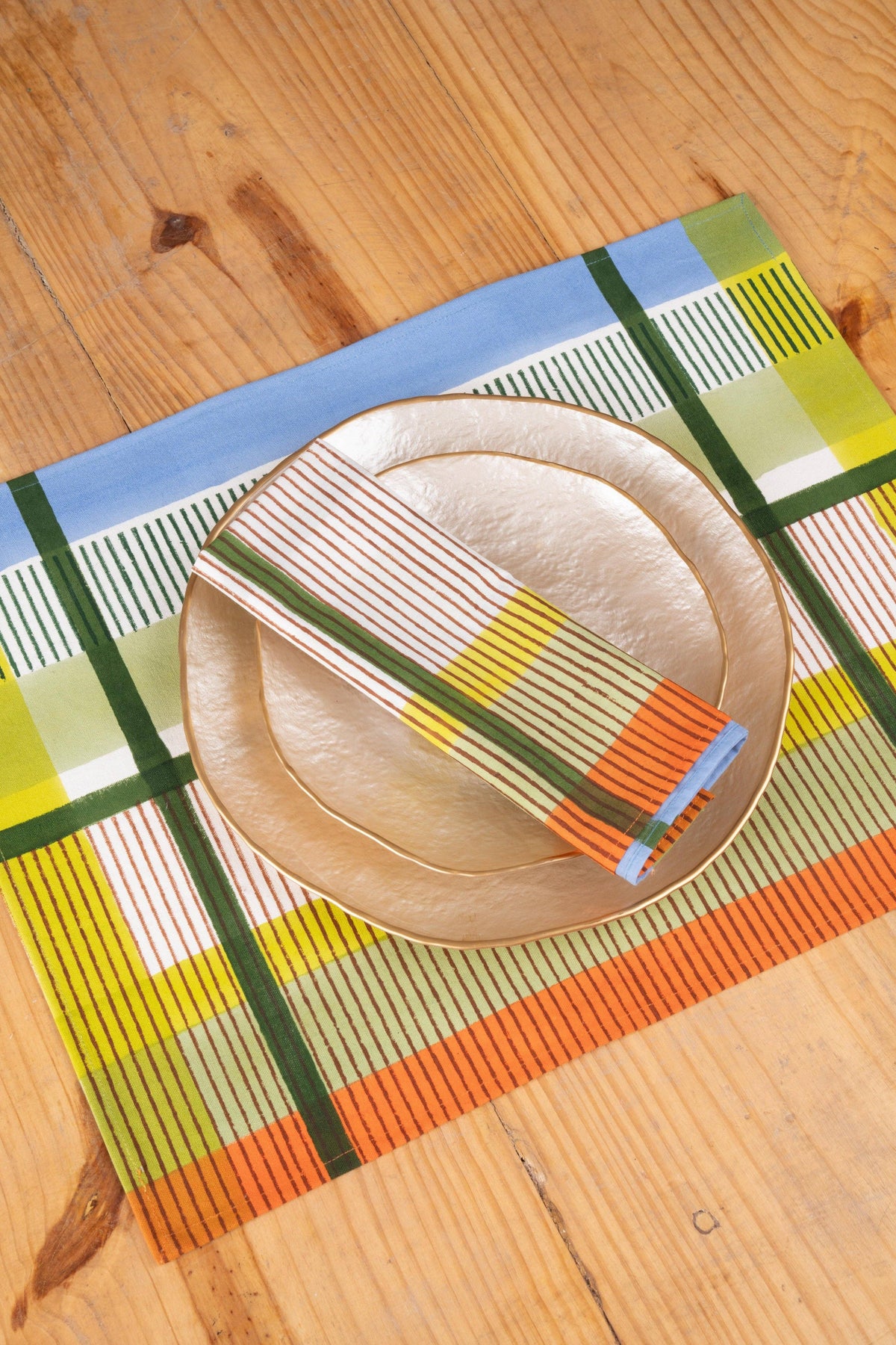 Modernist Striped Napkins, Set of 4