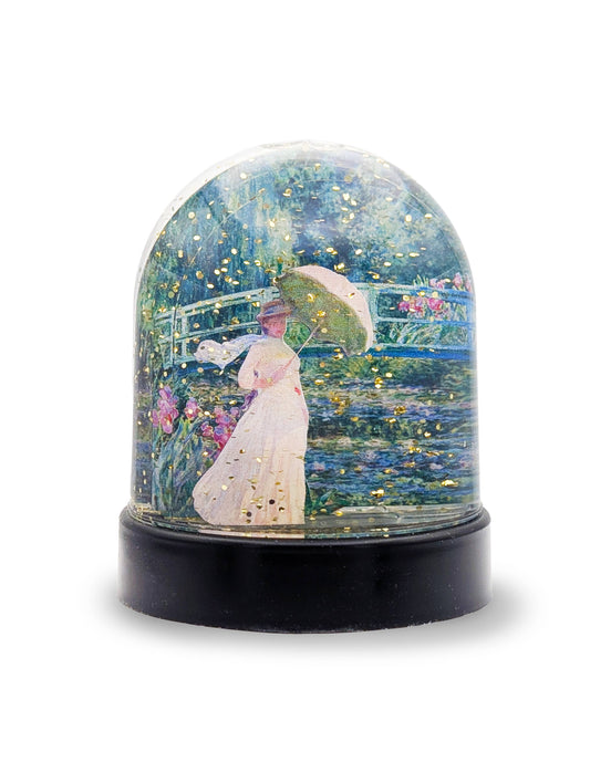 Snow Globe - Claude Monet - Japanese Bridge by Mon Petit Art