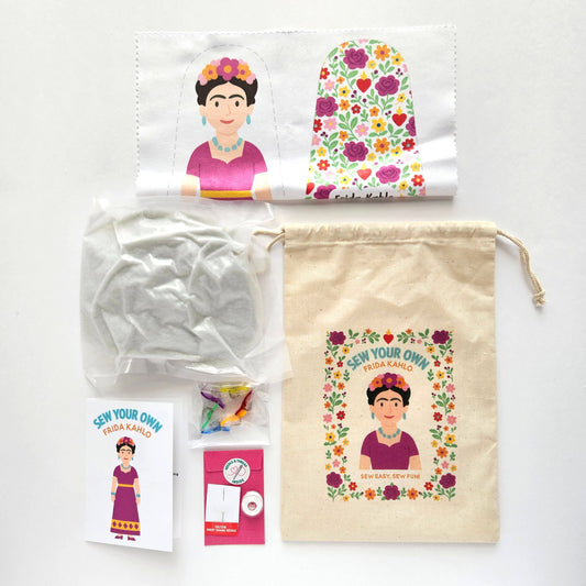 Sew Your Own Frida Kahlo Doll Kit