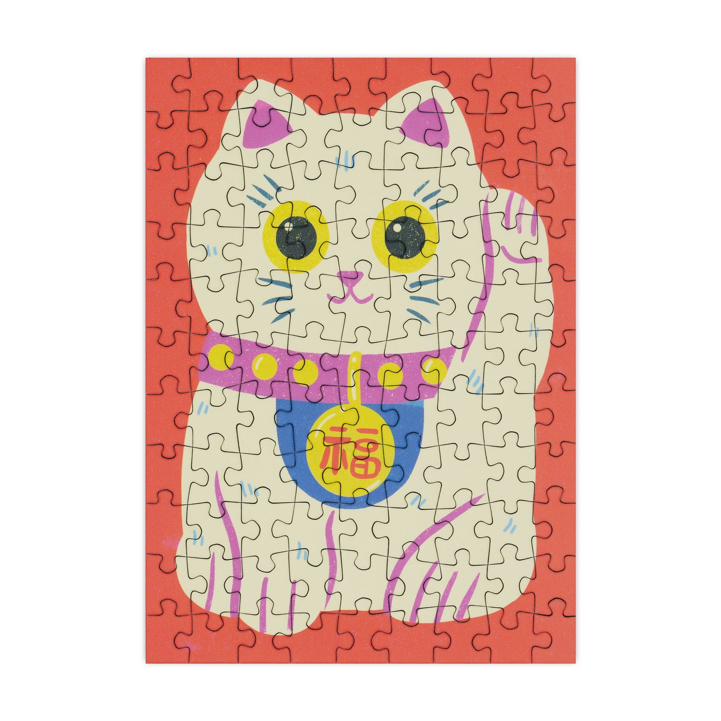 Lucky Cat Mini Jigsaw Puzzle