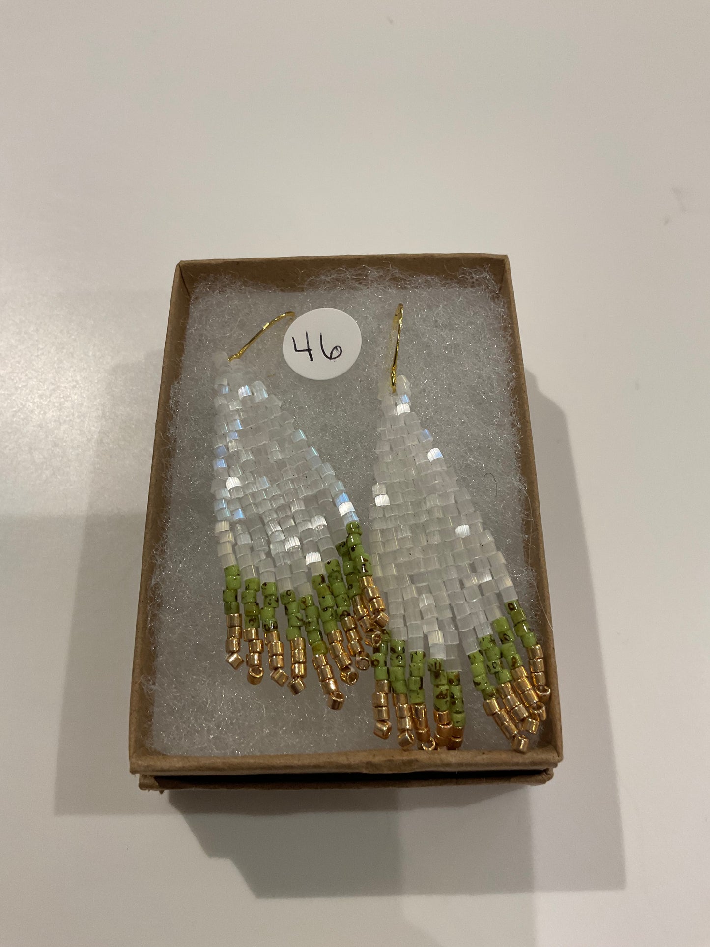 Beaded Fringe Earrings