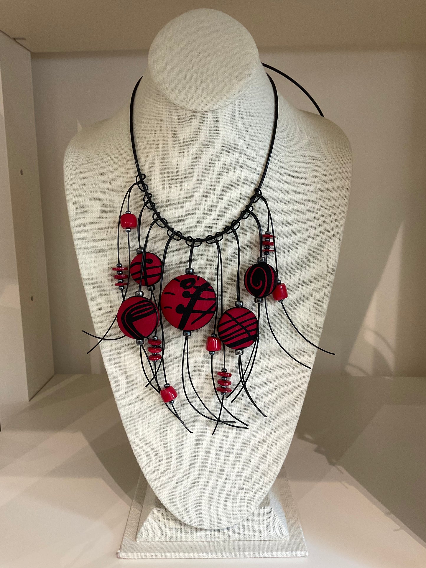 Isabelle "Scarlet Cascade #126" 2026