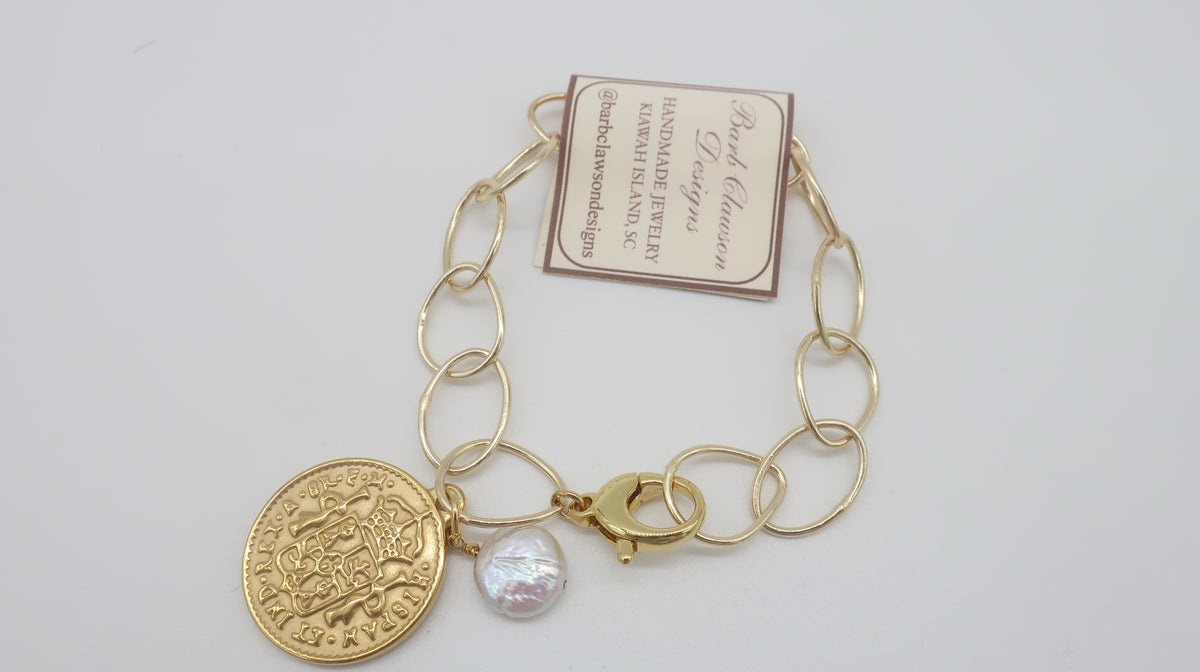 Barb Clawson Heavy Link Bracelets Gibbes Museum Store