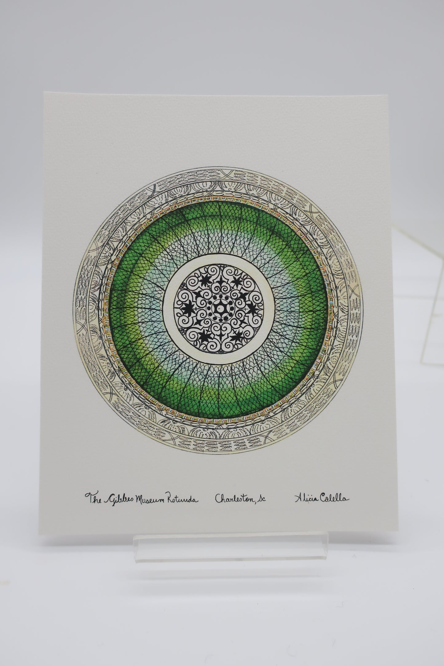 Alicia Colella: Gibbes Rotunda Print