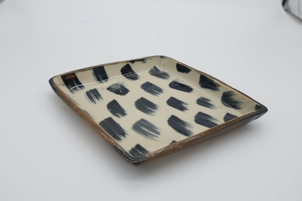 Susan Gregory: Rhombus Plate with Dots