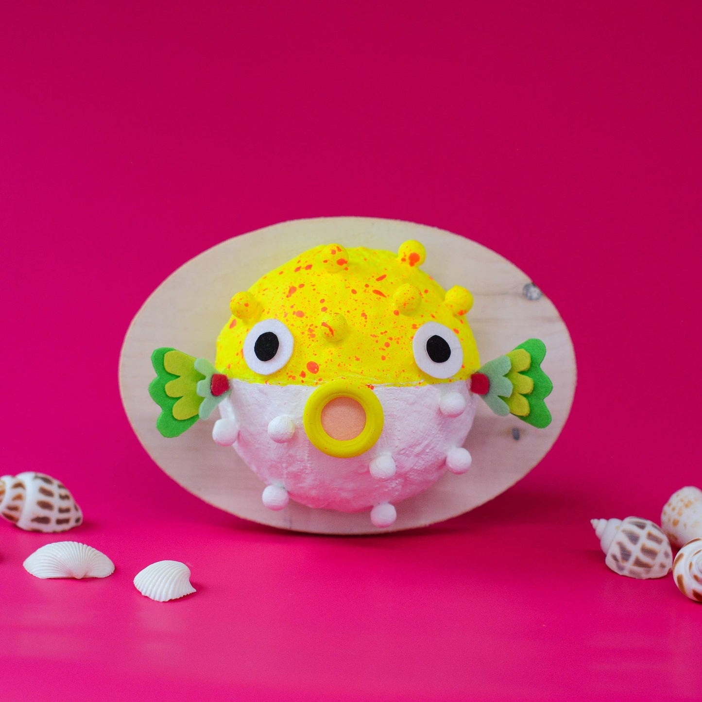 Puffer Flufferfish by Tangerine Art Kits