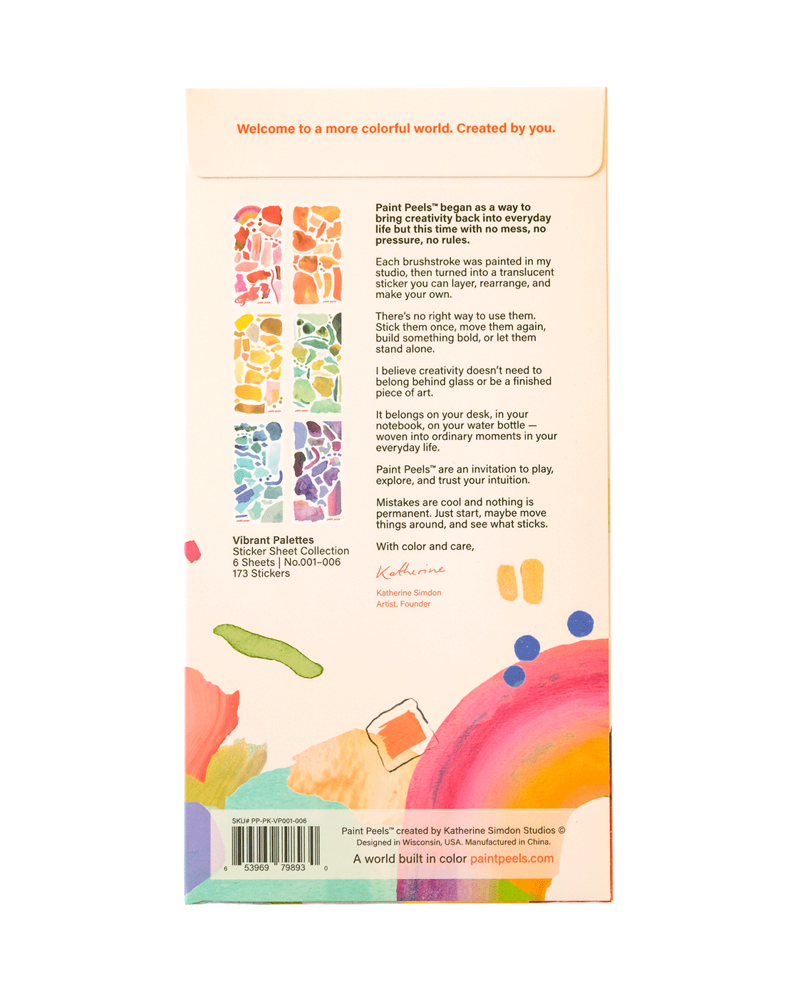 Vibrant Palettes Collection Paint Peels