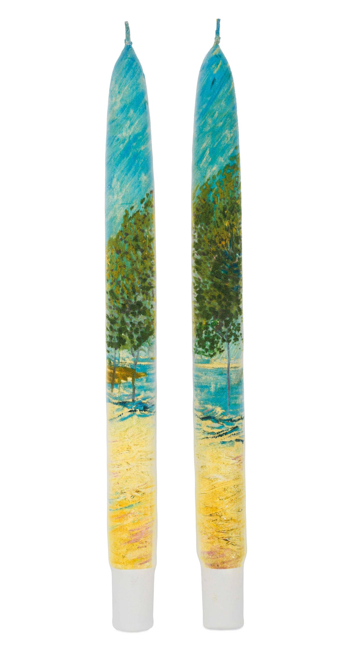Taper Candles - "By the Seine" by Vincent van Gogh