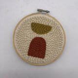 Daisy McClellan: Punch Needle Embroidery Hoop Art