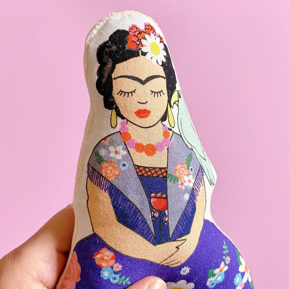 Frida Flowers Baby Rattle