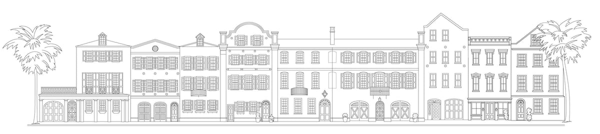 "Color Charleston" Coloring Book