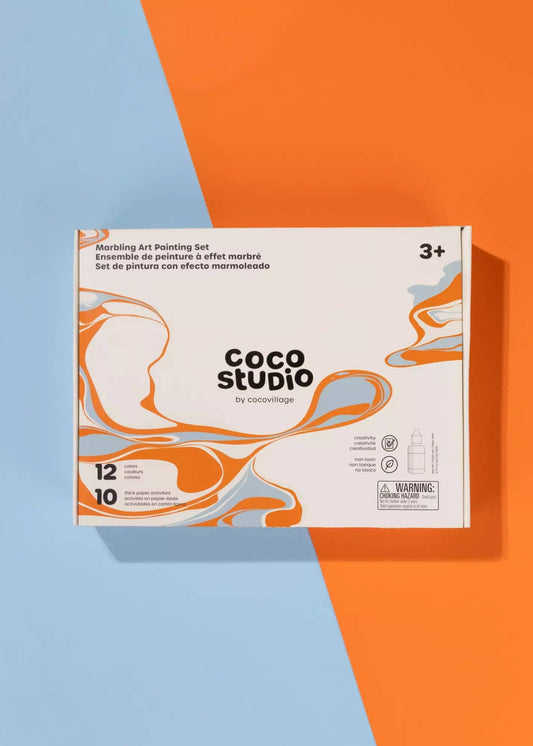 Coco Village: Marbling Painting Set