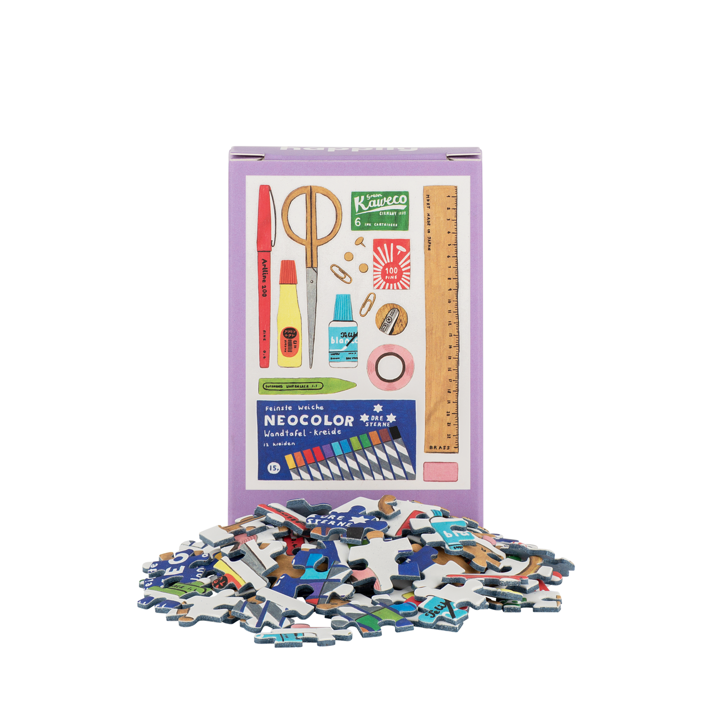 Art Supplies Mini Jigsaw Puzzle