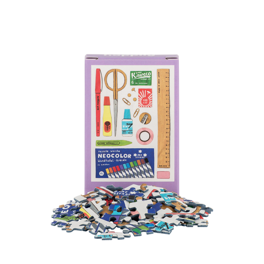 Art Supplies Mini Jigsaw Puzzle