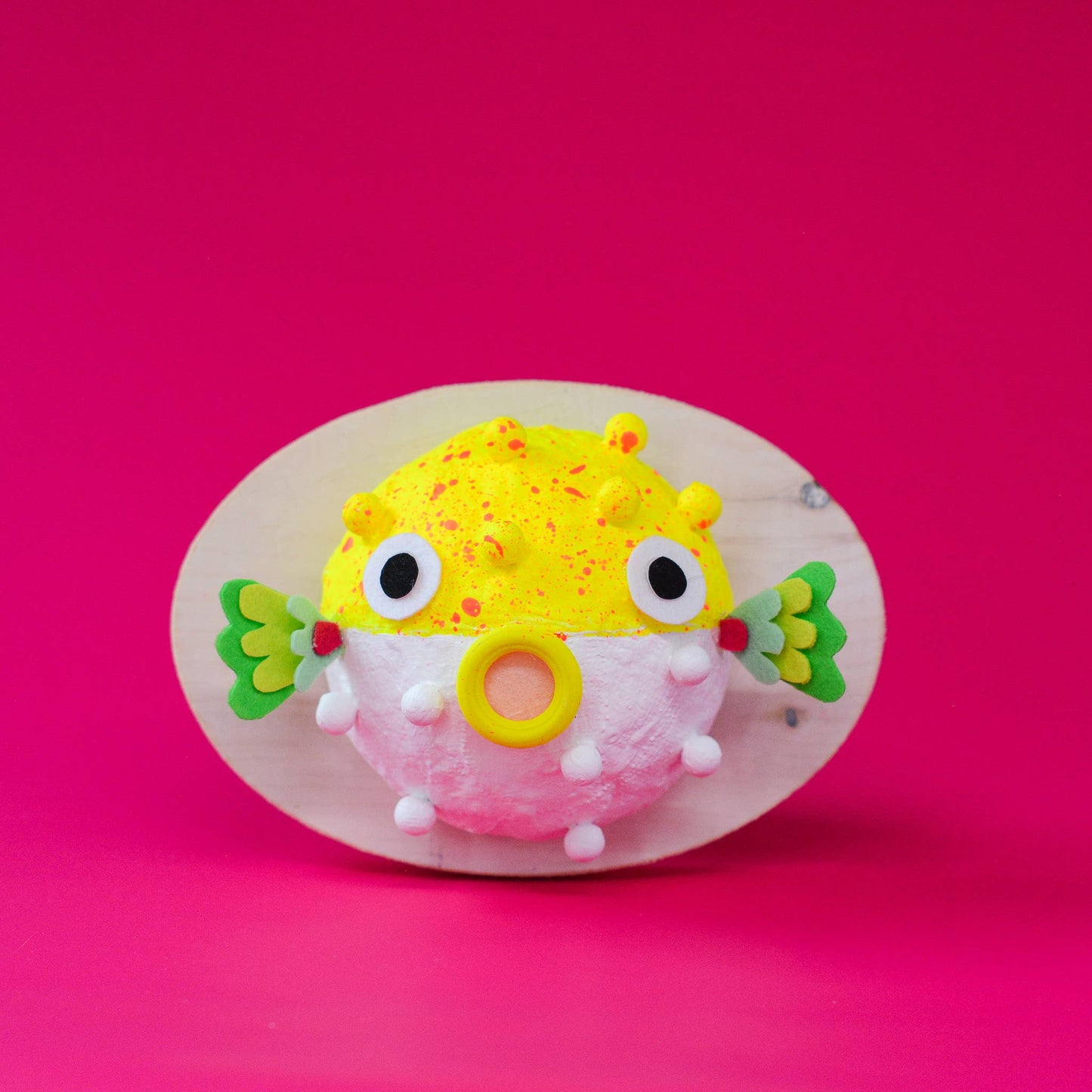 Puffer Flufferfish  by Tangerine Art Kits
