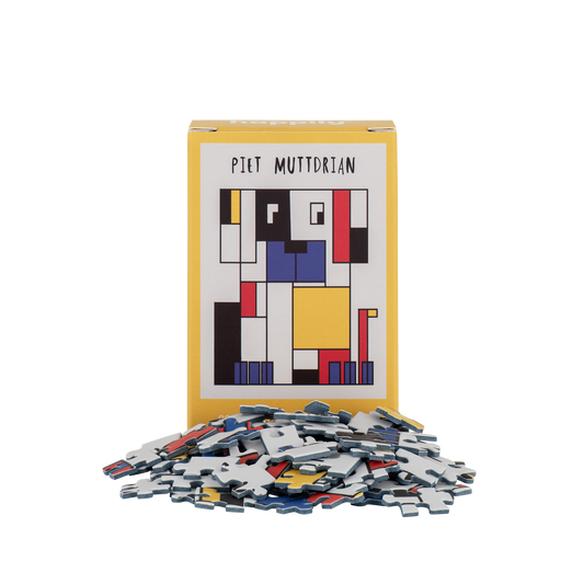 Piet Muttdrian Mini Jigsaw Puzzle