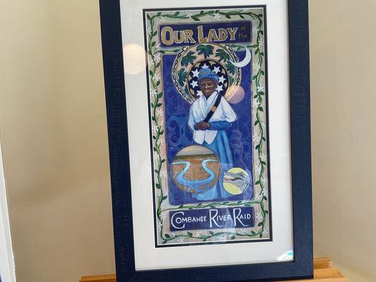 Natalie Daise Harriett Tubman Framed Piece