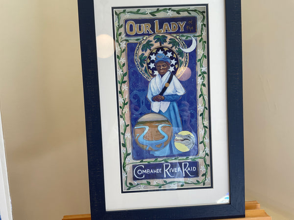 Natalie Daise Harriett Tubman Framed Piece