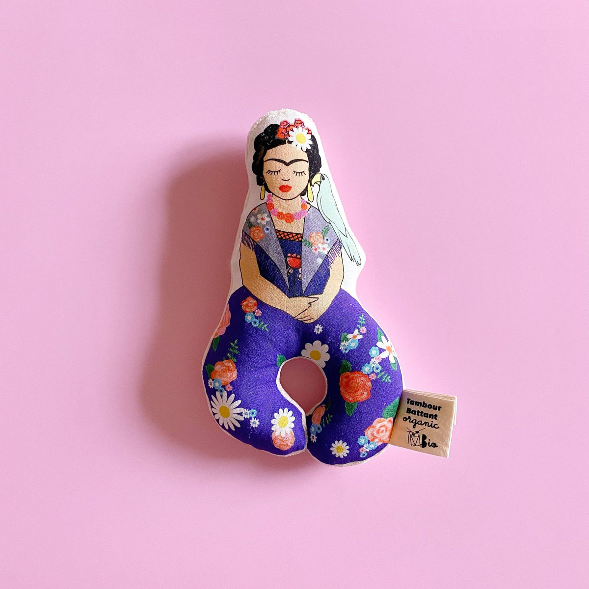 Baby Rsttle Frida Flowers Baby Rattle – Gibbes Museum Store
