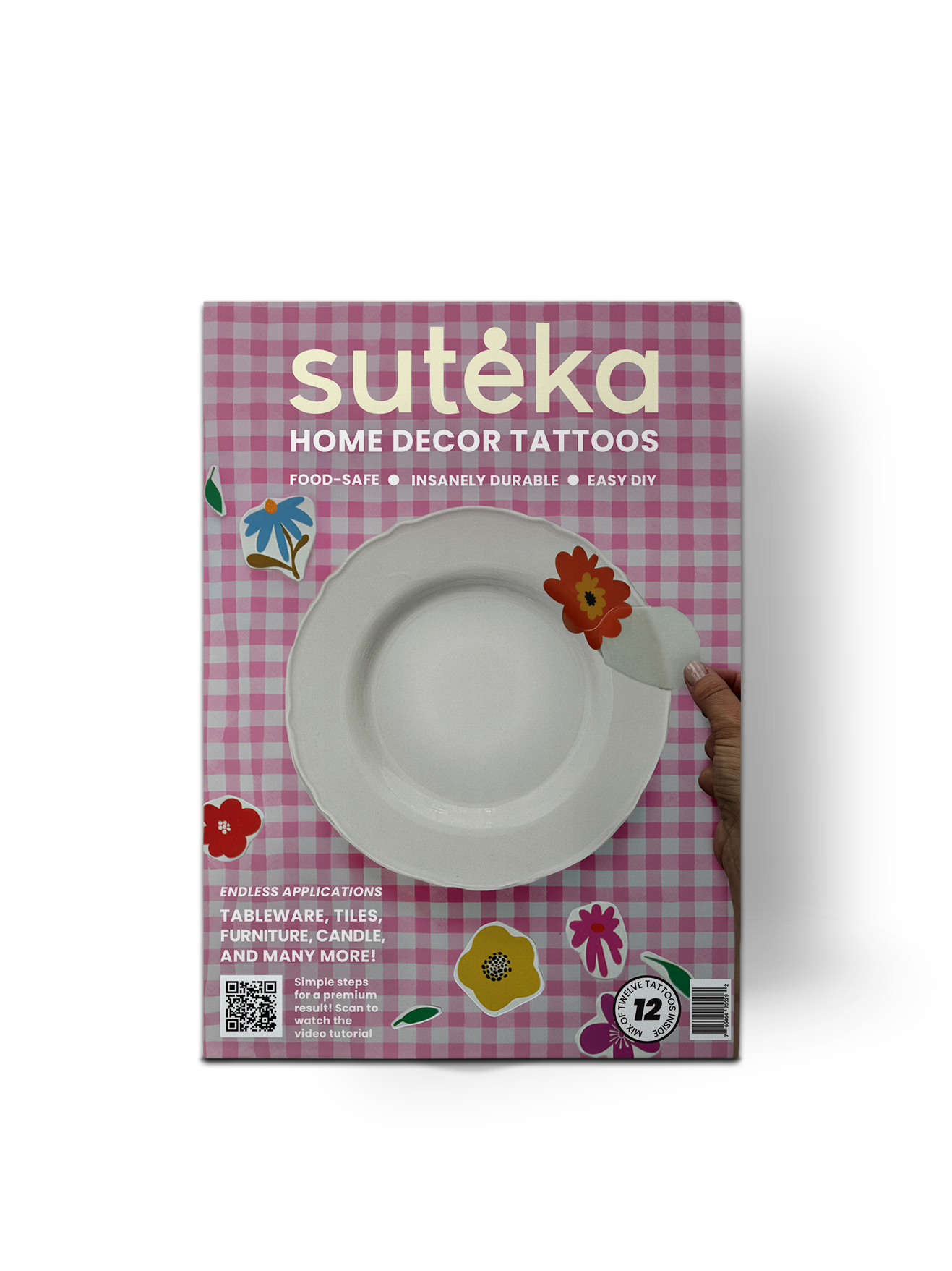 Suteka: Home Decor Tattoos, Vintage Flowers Set
