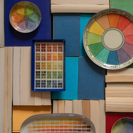 Roomytown: Round Enamel Tray - Chroma