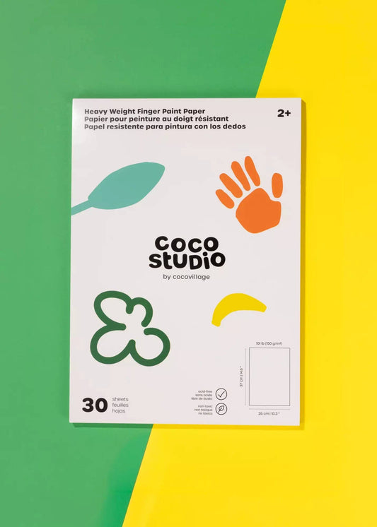 Coco Village: Finger Paint Paper