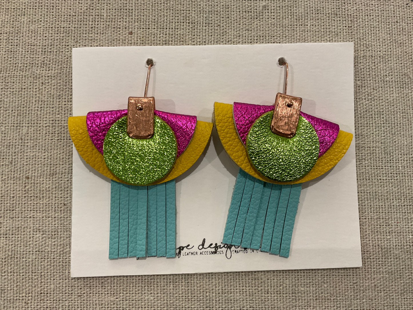 Petite Half Moon with Tassel- Penelope Design Studio