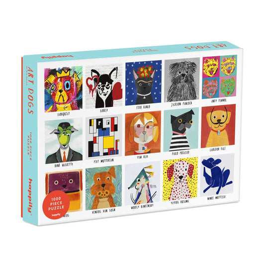 Art Dogs Puzzle by Nia Gould