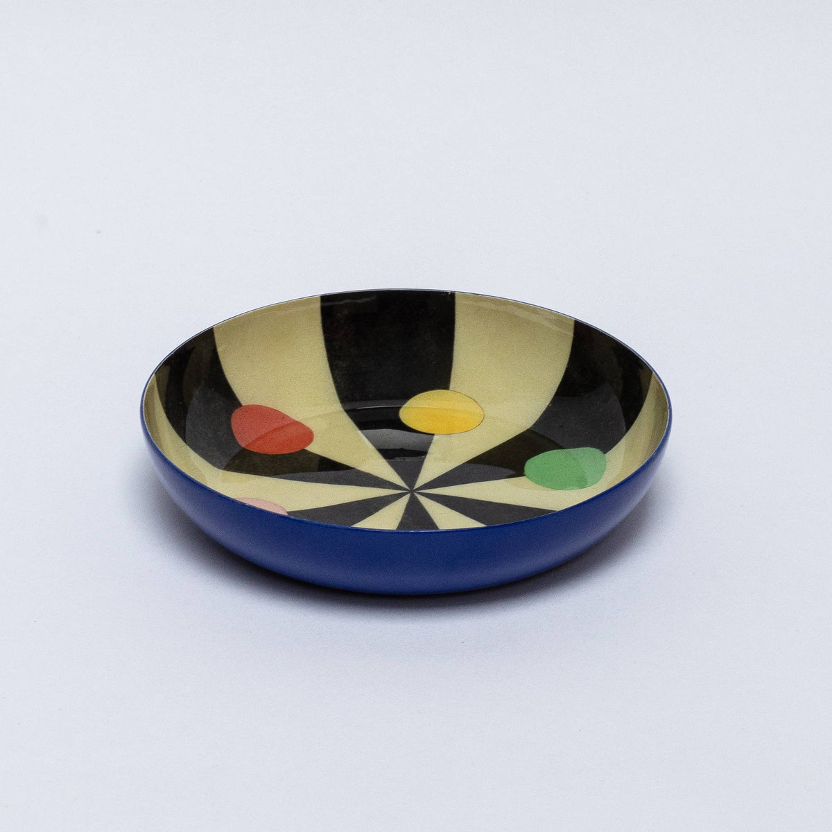 Roomytown: Round Enamel Tray - Benson’s Colour Hexagon