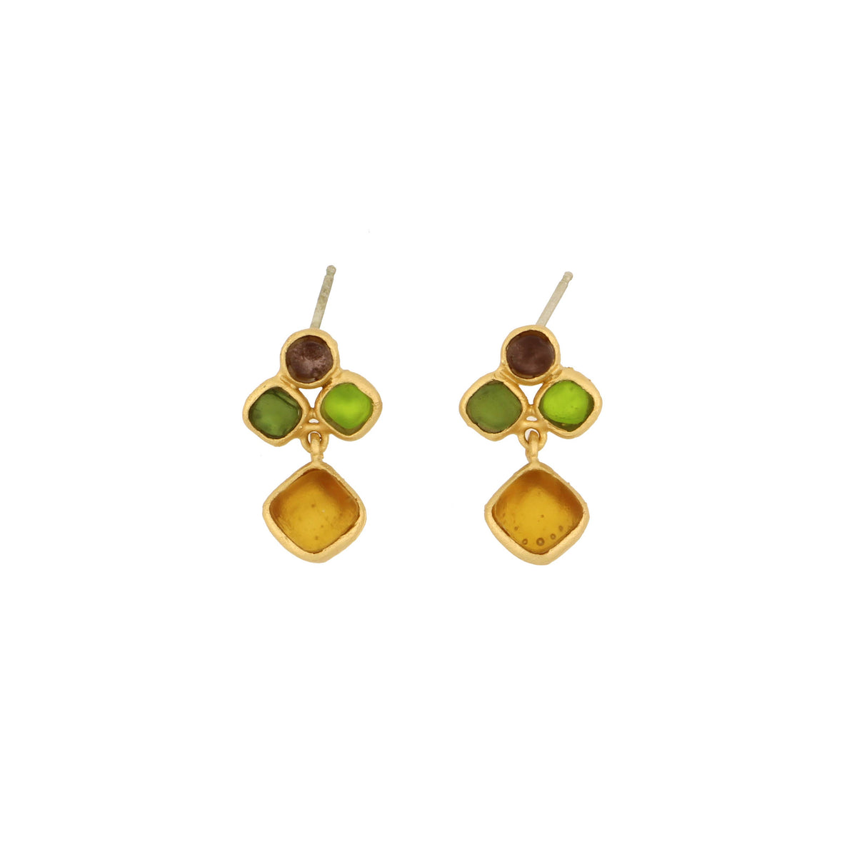 Michael Vincent Michaud - Droplets Dangle Post Earrings