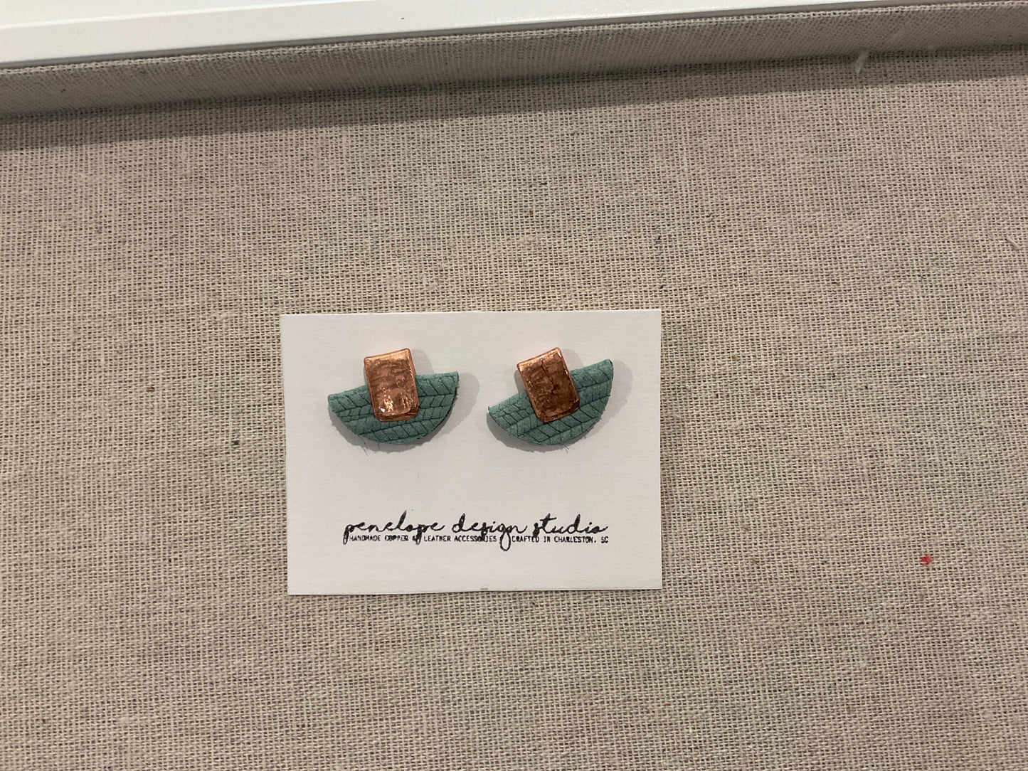 Mini Petite Half Moon Stud- Penelope Design Studios