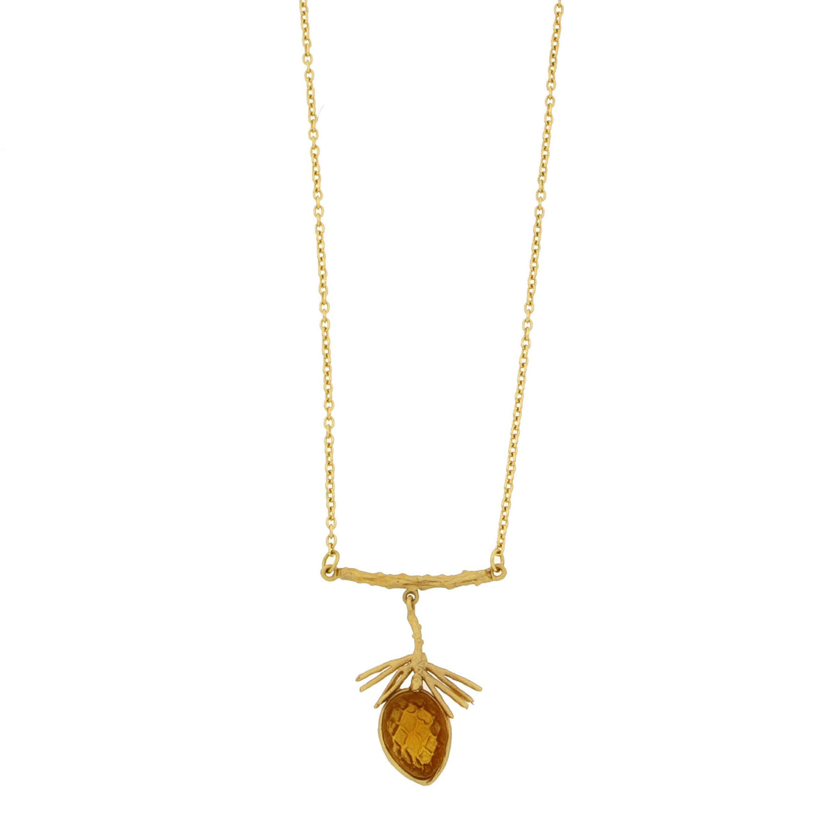 Michael Vincent Michaud - Autumn Pinecone Necklace