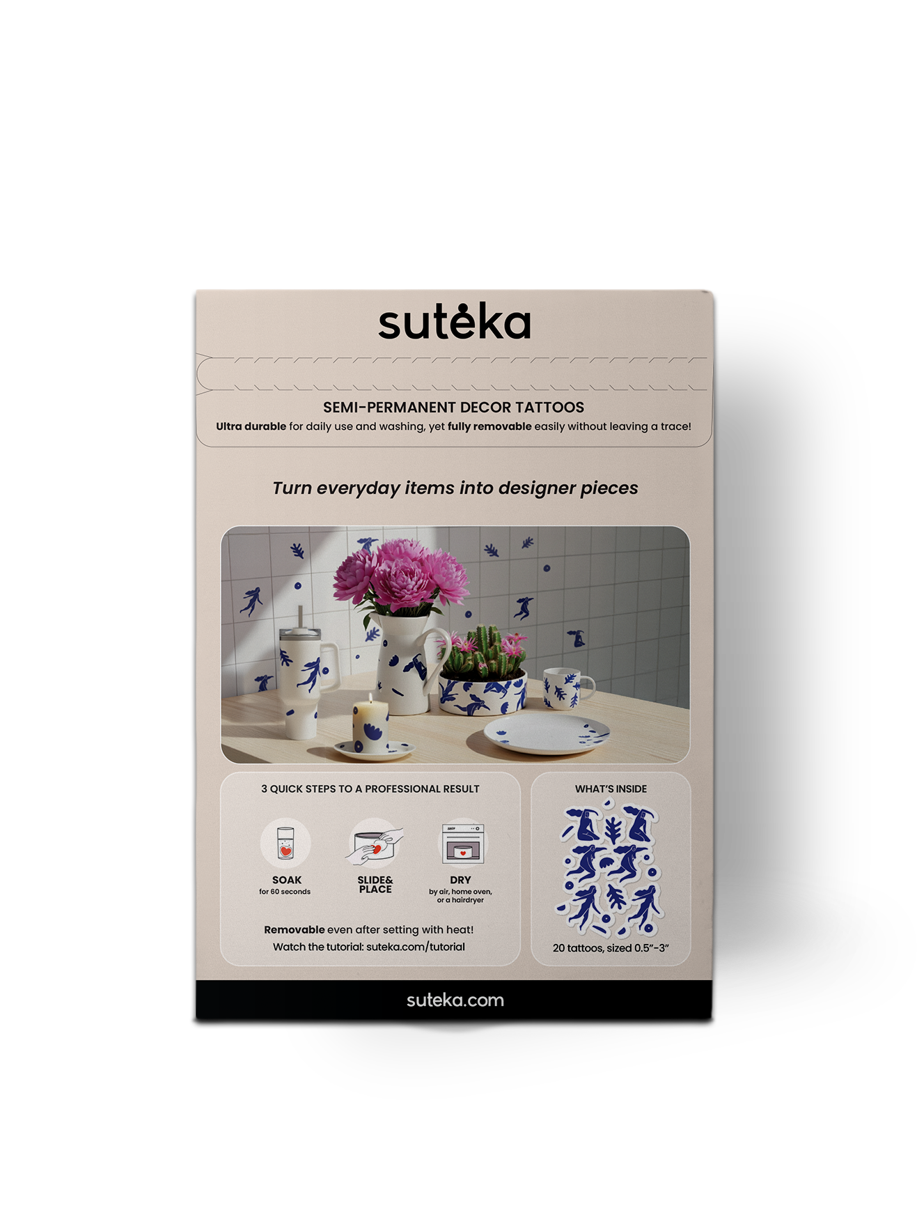 Suteka: Home Decor Tattoos, Matisse Women Set