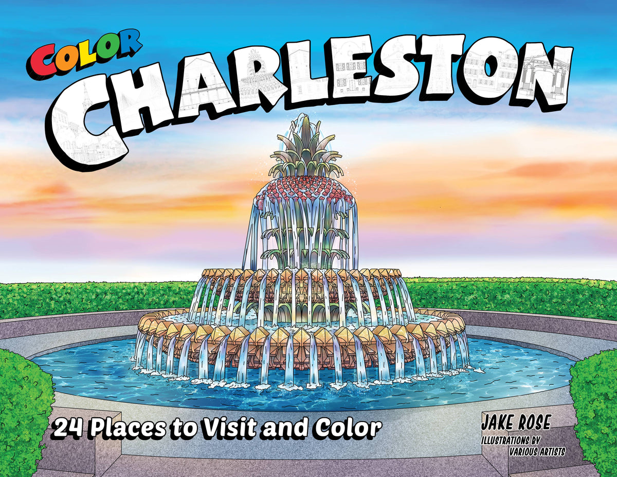 "Color Charleston" Coloring Book