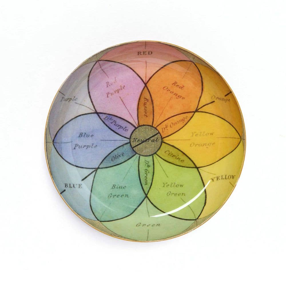 Roomytown: Round Enamel Tray - Chroma