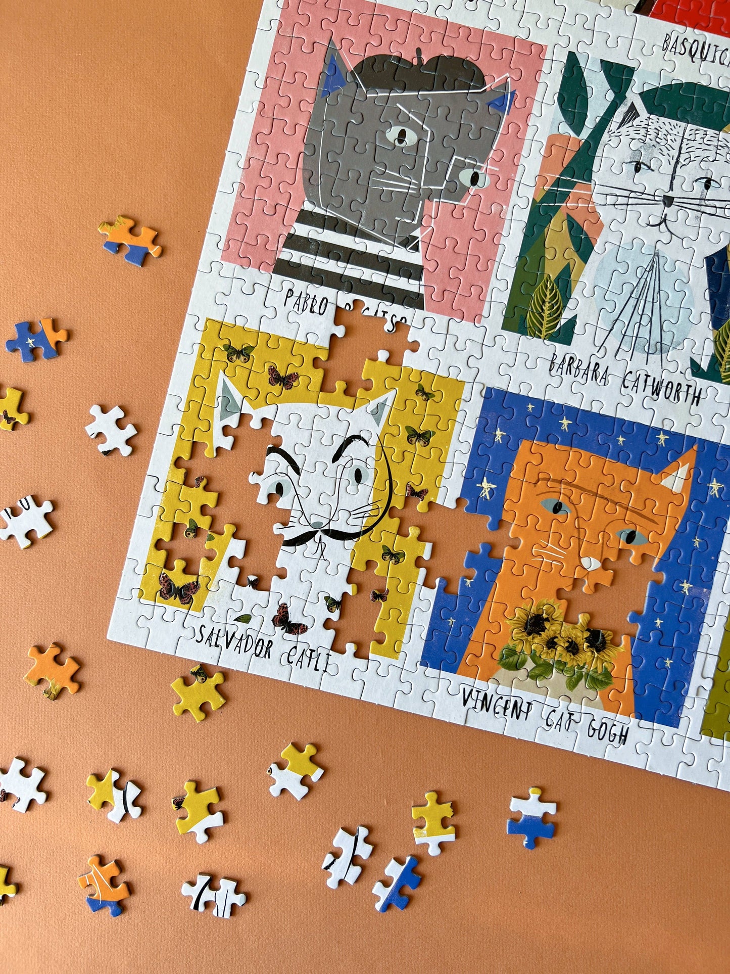 Art Cats Puzzle by Nia Gould