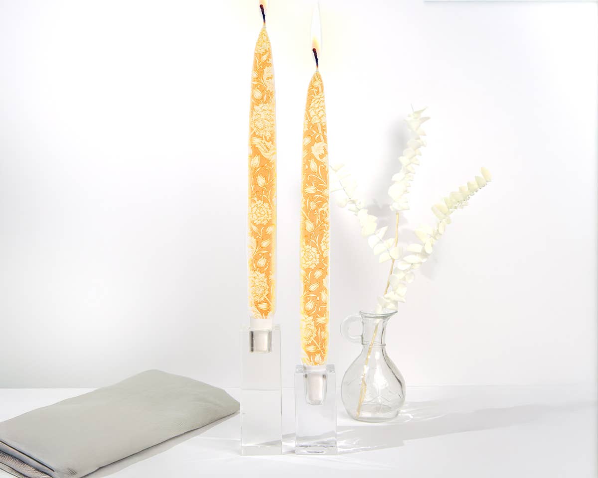 Taper Candles - Wild Tulip, William Morris