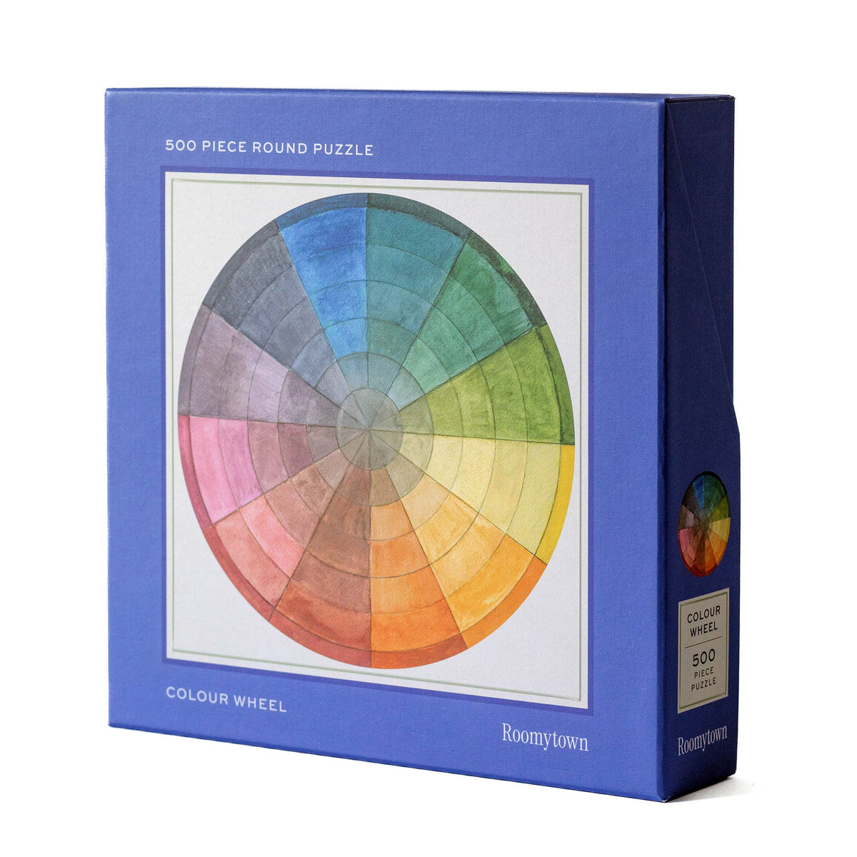 Roomytown: 500-Piece Round Jigsaw Puzzle - Colour Wheel