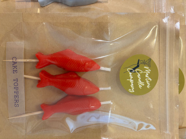 Martini Candle Co. fish candles