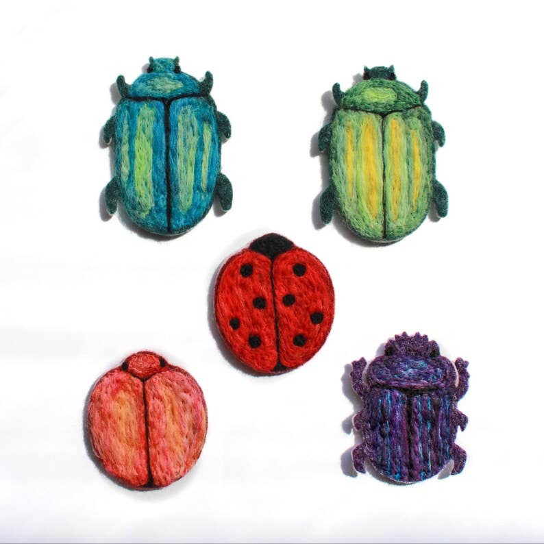 Sheep Creek Studio: Large Beetle Felting Kit