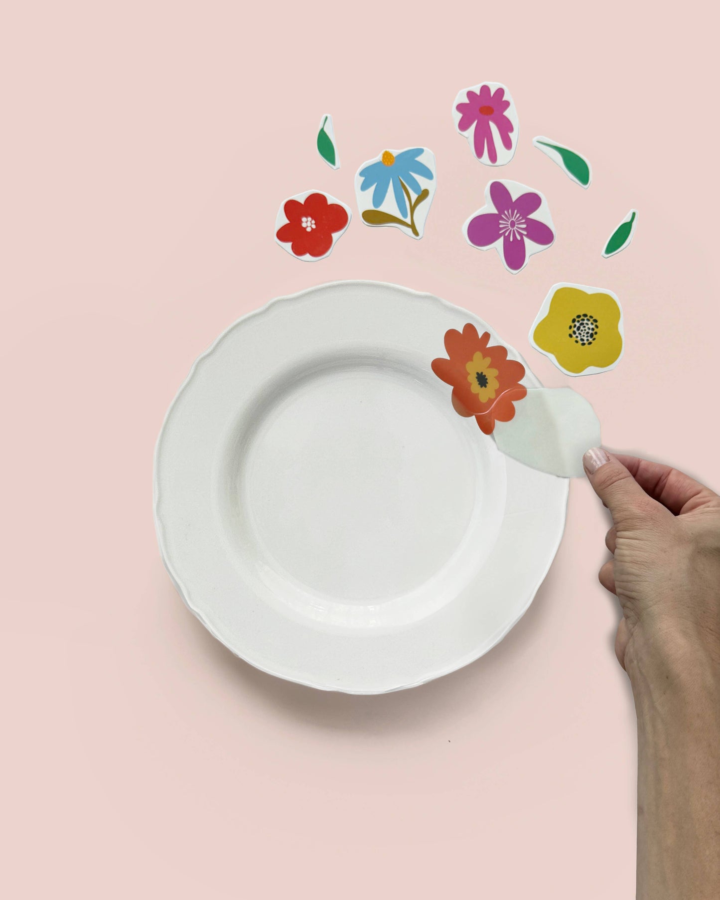 Suteka: Home Decor Tattoos, Vintage Flowers Set