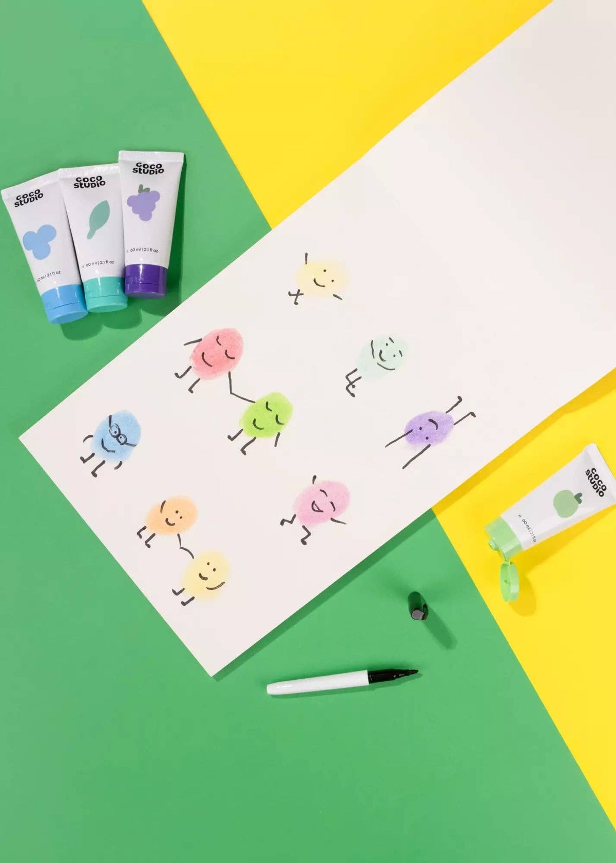 Coco Village: Finger Paint Paper