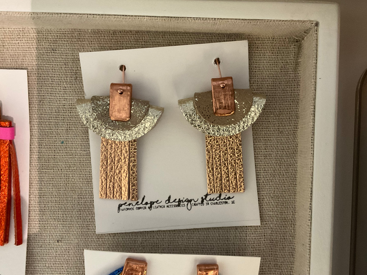 Petite Half Moon with Tassel- Penelope Design Studio