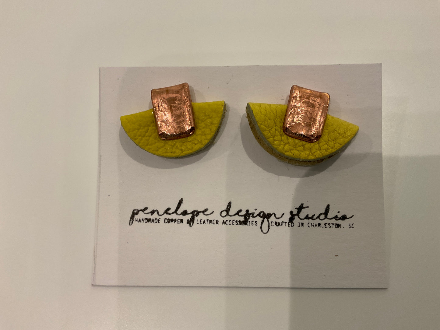 Mini Petite Half Moon Stud- Penelope Design Studios