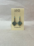 Isabelle Jewelry Designs Origami Earrings, 2 shapes