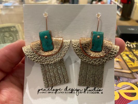 Petite Half Moon with Tassel- Penelope Design Studio