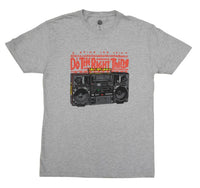 Do The Right Thing Radio T-Shirt, Grey