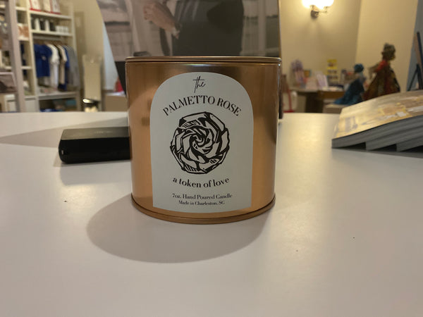 Palmetto Rose Candle