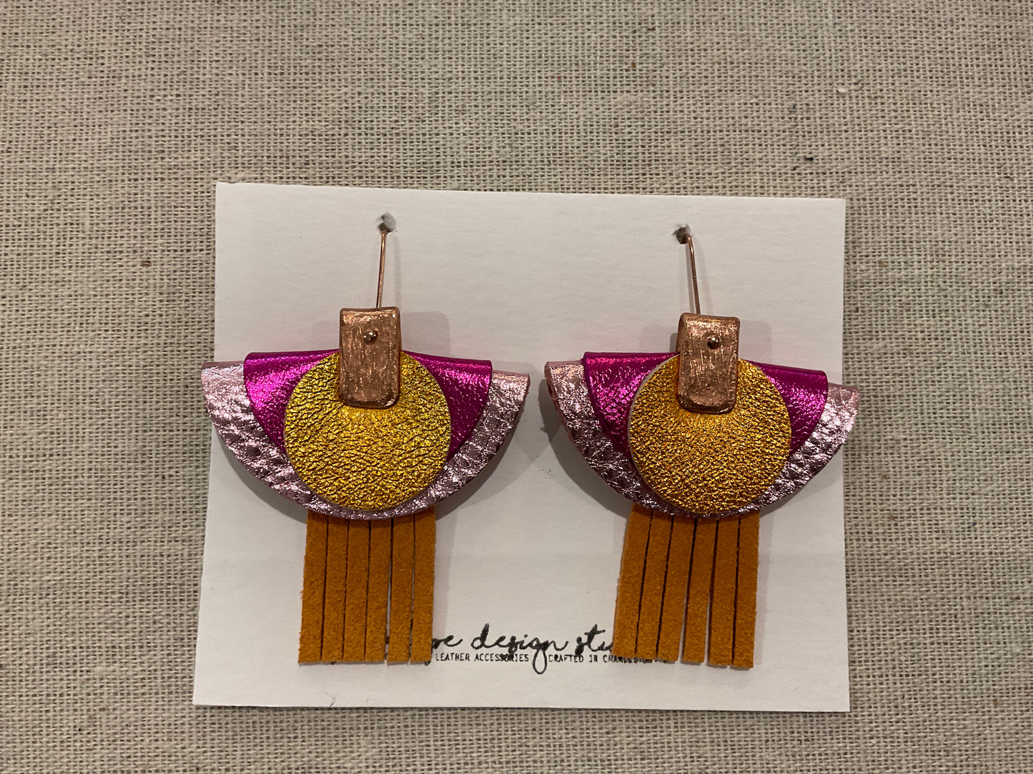 Petite Half Moon with Tassel- Penelope Design Studio